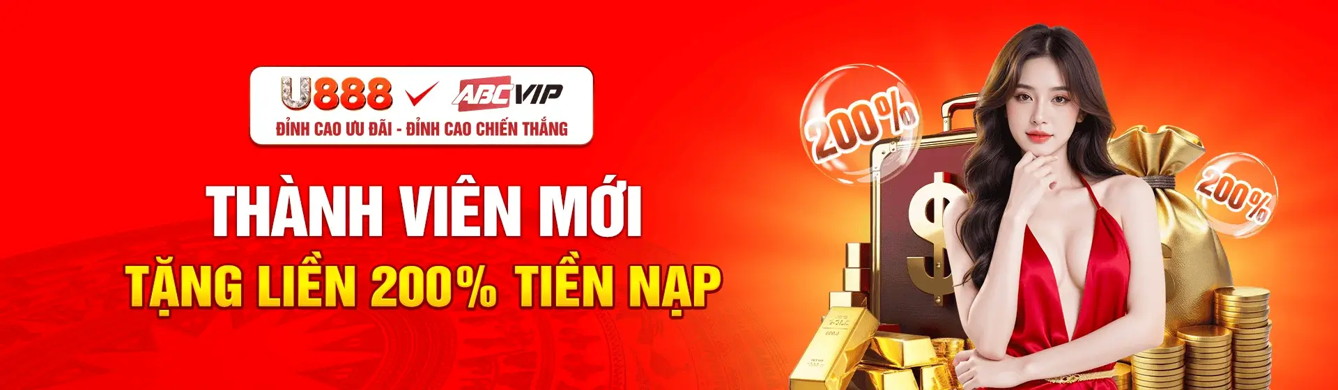 U8888a Thành viên mới nạp đầu tặng ngay 200%